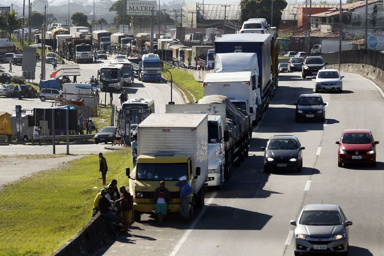 (Thomaz Silva/Agência Brasil) greve dos caminhoneiros